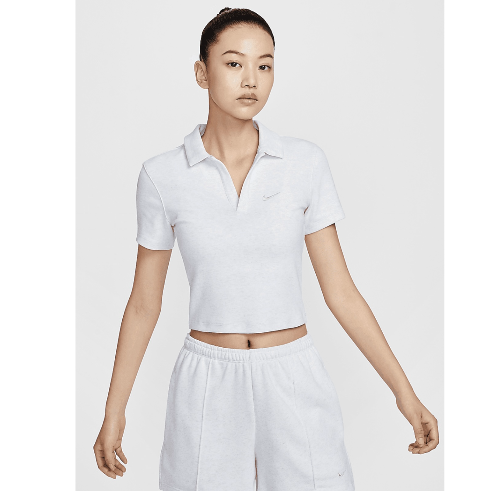 NIKE/耐克【流光机能风】女子经典时尚修身翻领T恤DV7885051