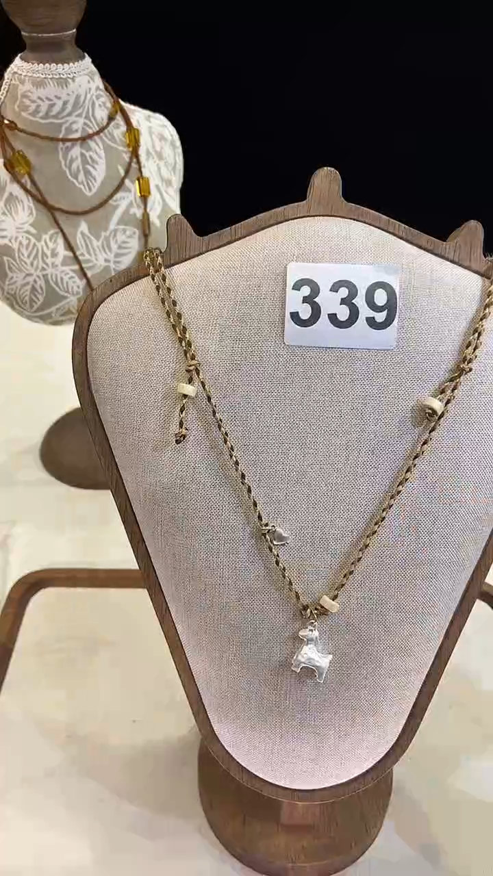 项链钛钢淡水珍珠339