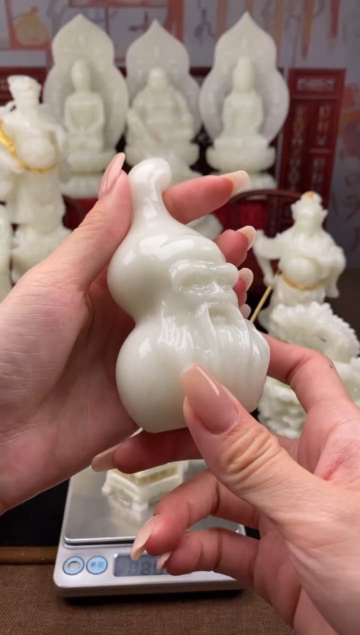 鹿骨手串/手链福寿双全葫芦