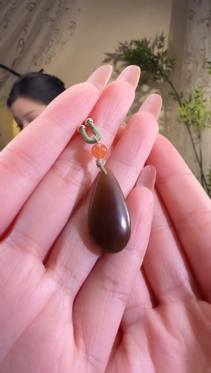 【闪购商品】和田玉颈饰未镶嵌水滴