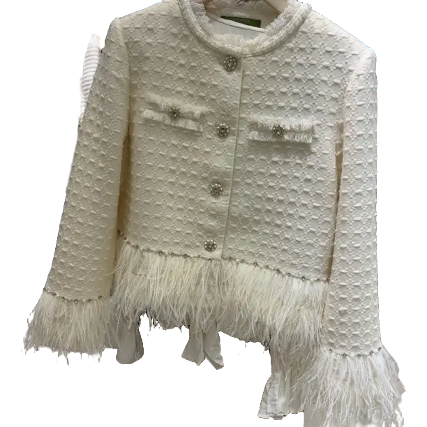 609-799直播间一物一拍专用链接毛呢拼接大翻外套