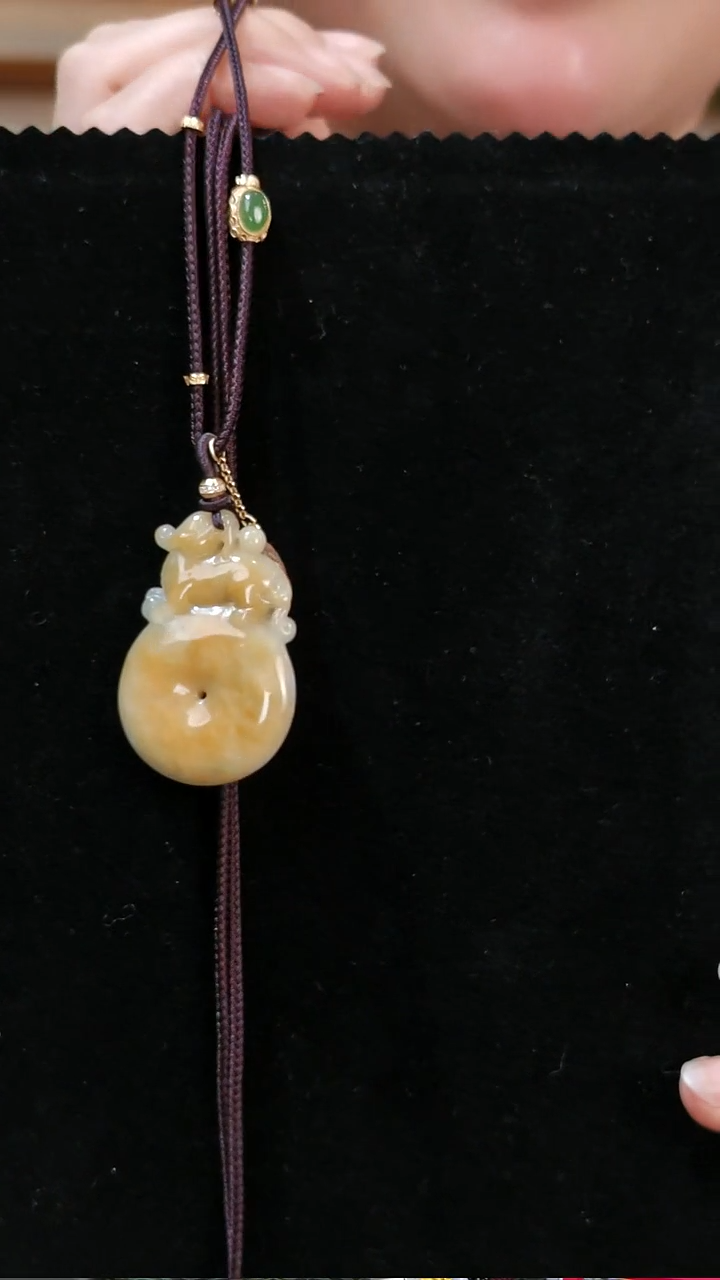 颈饰未镶嵌翡翠国风