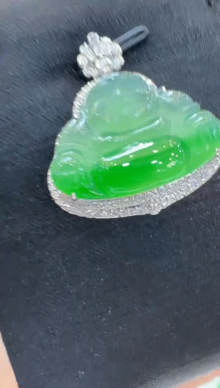 【闪购商品】翡翠吊坠(不含链)18K金镶嵌多样性团购发一件