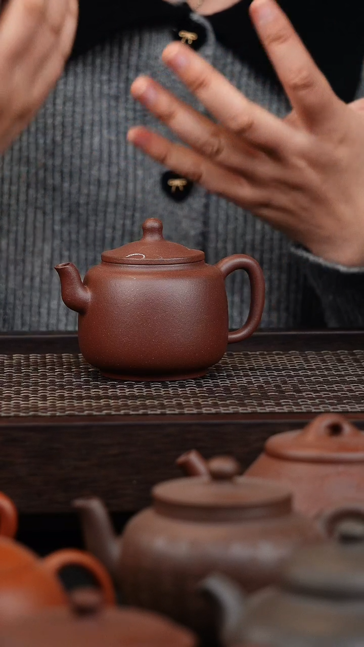 【闪购商品】紫砂茶壶微瑕平台底曹清墨林