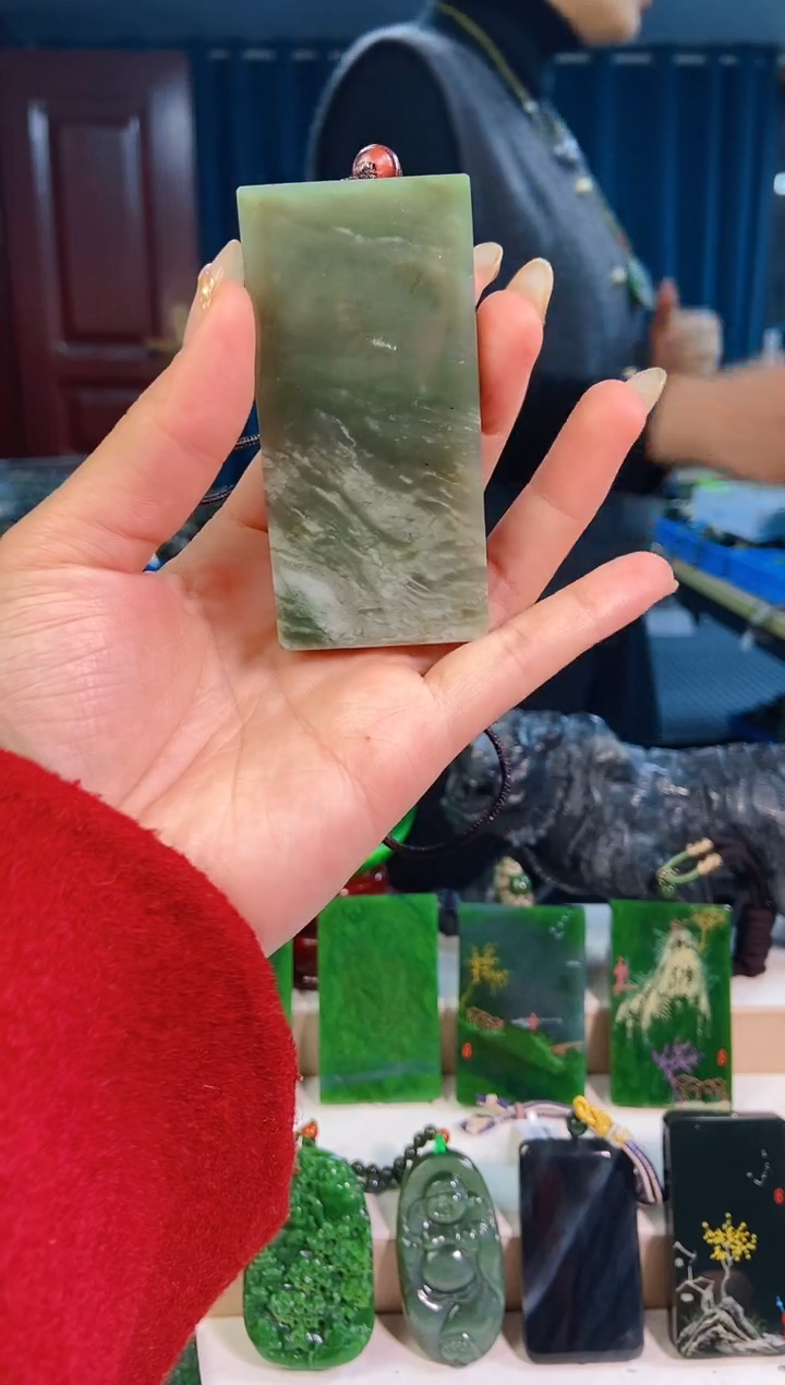 【闪购商品】和田玉未镶嵌挂件1