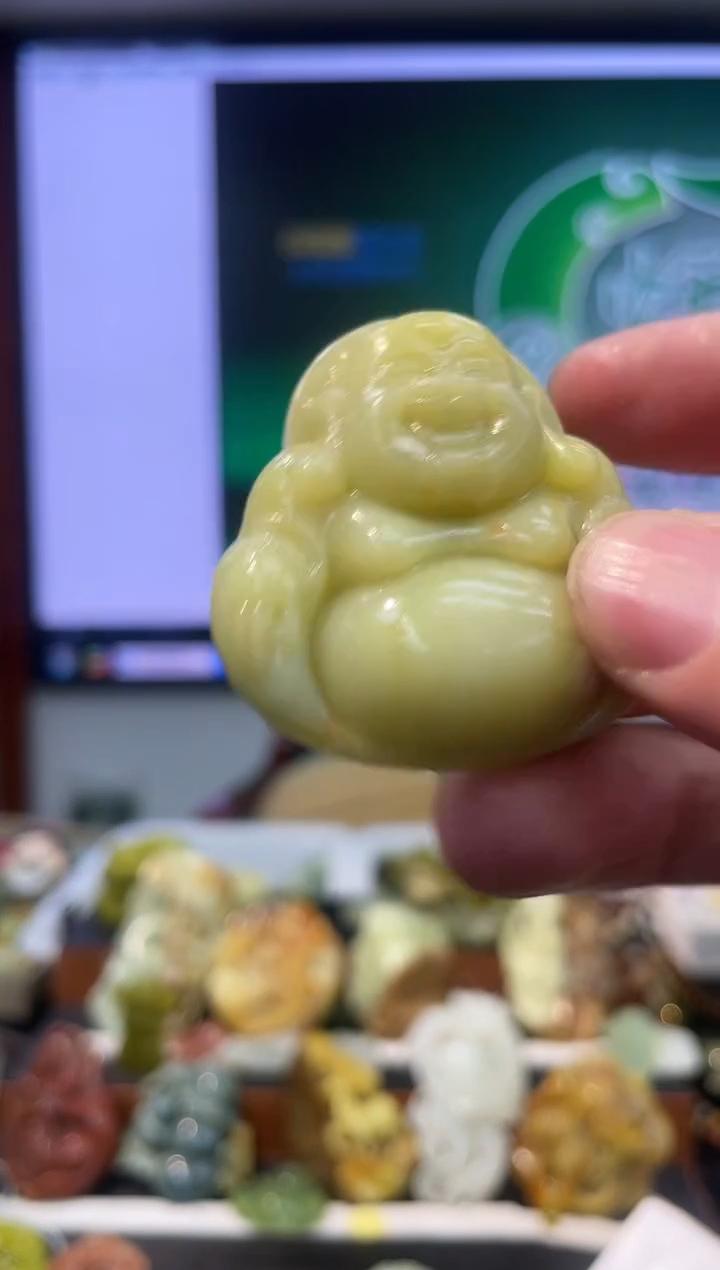 【闪购商品】岫玉吊坠未镶嵌·