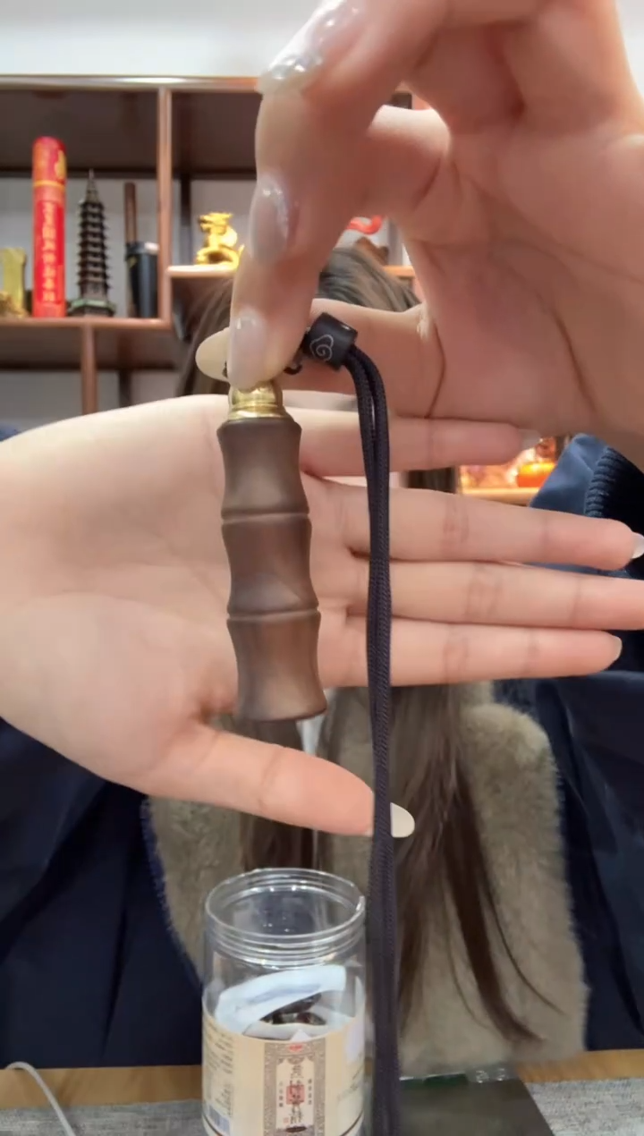 枣木吊坠542889-雷枣竹节吊坠