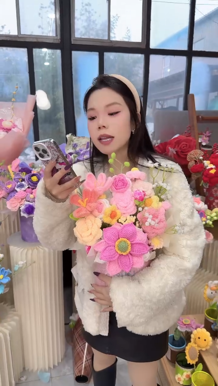 非遗手工定制花束，孤品清仓！