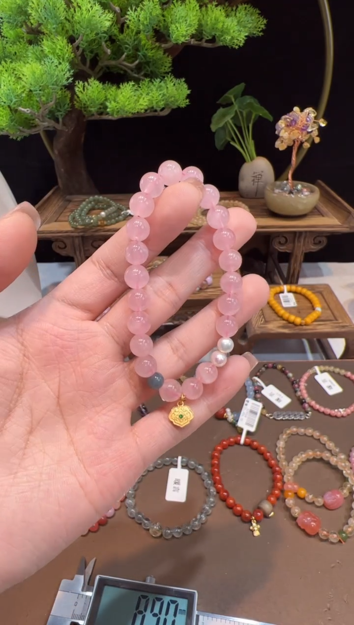 【闪购商品】水晶手绳未镶嵌@@手饰