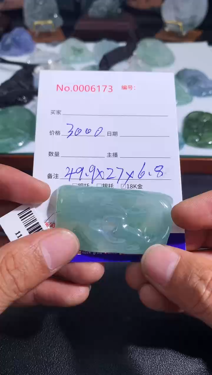 【闪购商品】翡翠颈饰未镶嵌悟道