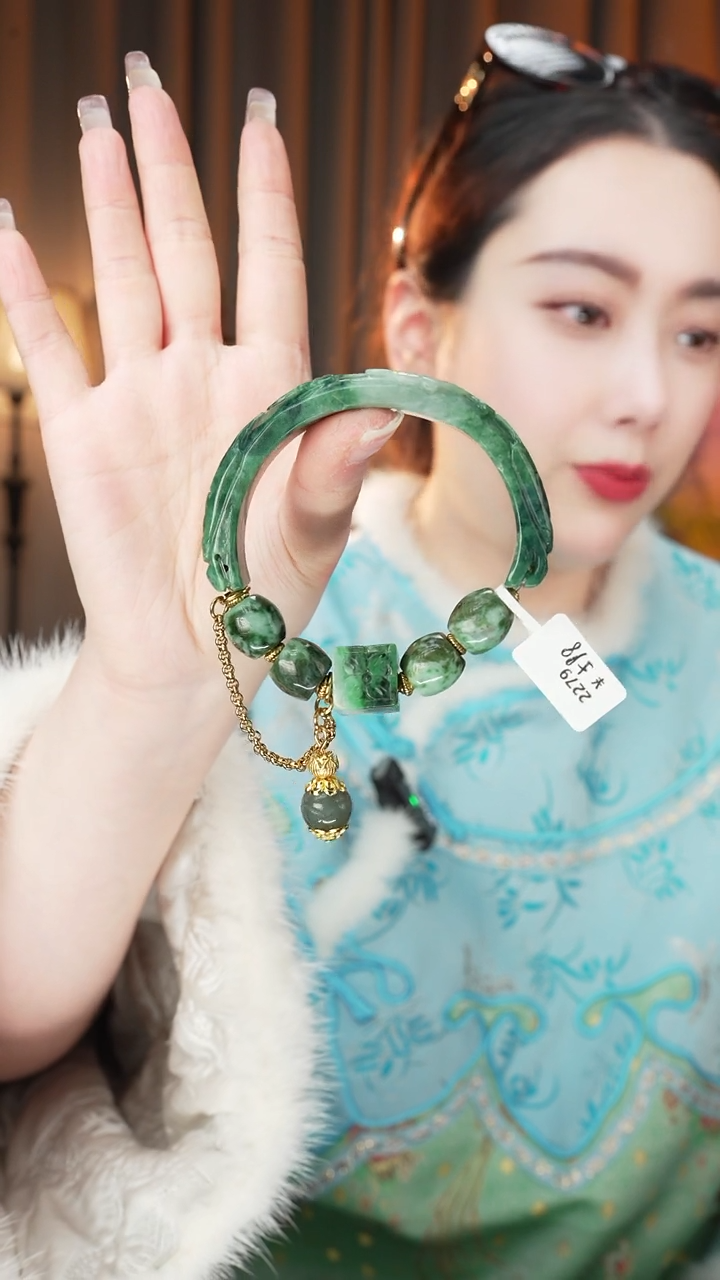 【闪购商品】翡翠手链未镶嵌2279翡翠