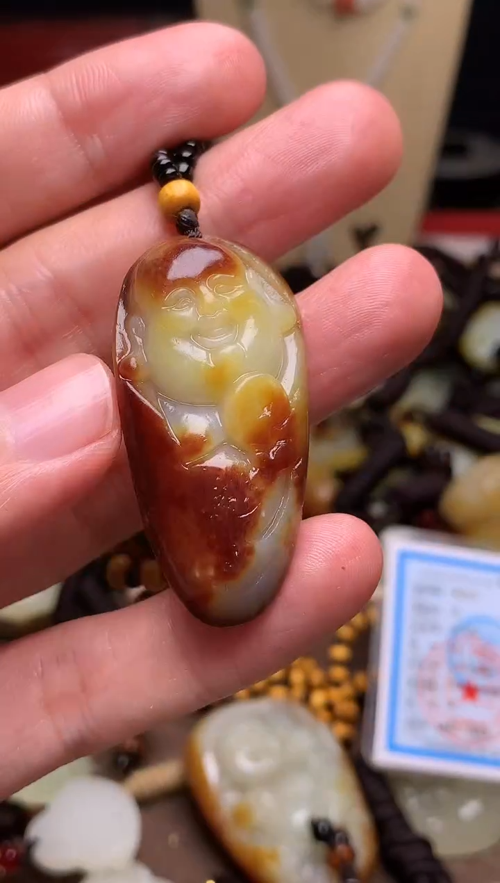 颈饰未镶嵌和田玉新疆料青海料清水和田玉吊坠