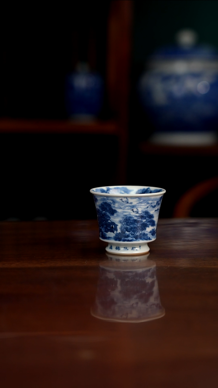 景景琳藏 秋林鹤逸图