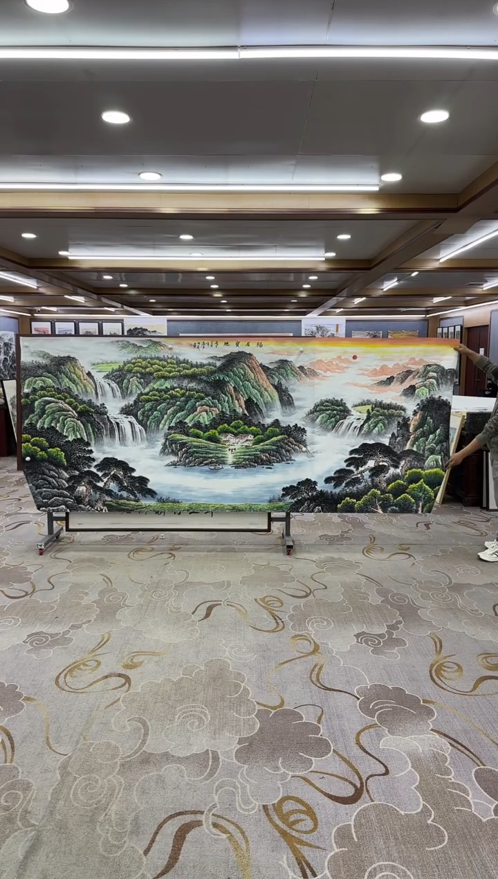 【闪购商品】绘画M 邵明义-大丈二-山水国画