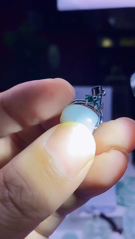 翡翠未镶嵌颈饰翡翠2
