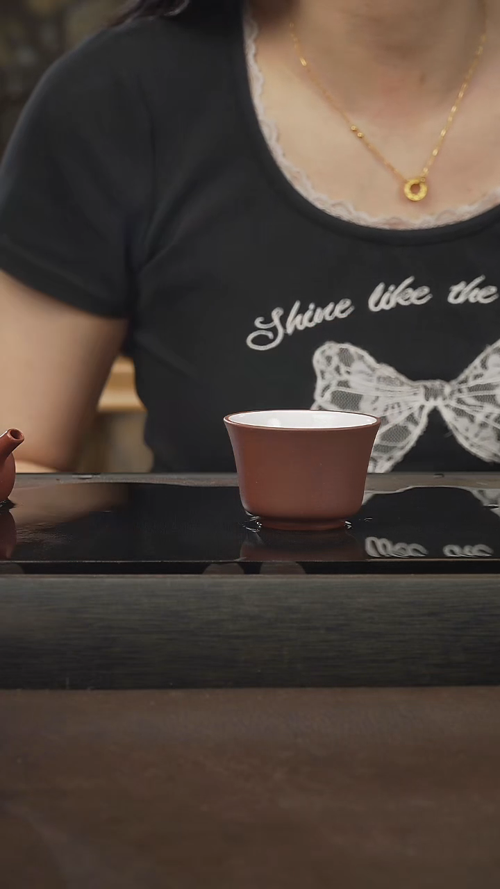 茶壶紫砂02，紫砂白釉杯