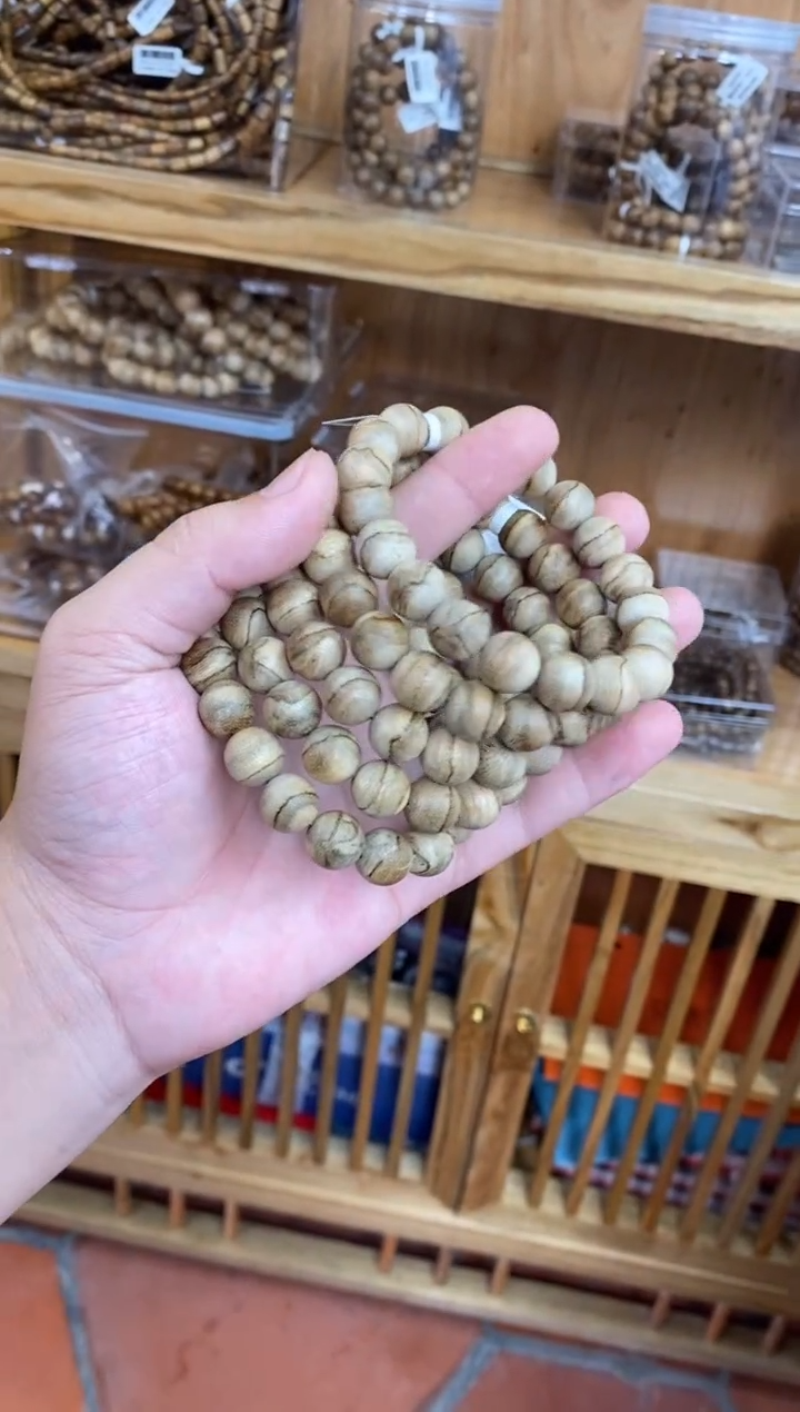 沉香手串达拉干圆珠单圈虎皮纹1.1+多样性发其一