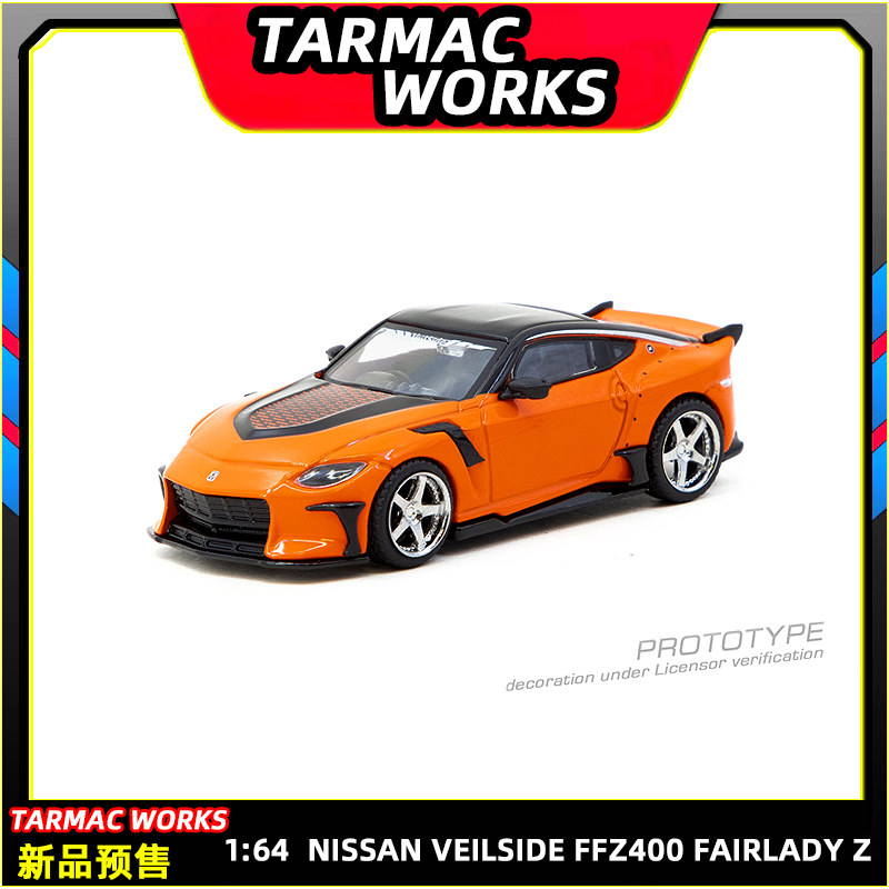 现货 1:64 TW Nissan VeilSide FFZ400尼桑淑女 合金收藏汽车模型