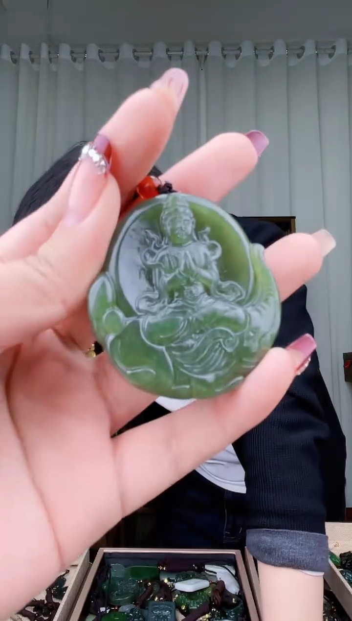 【闪购商品】和田玉挂件未镶嵌拍一发一，多样性发货！