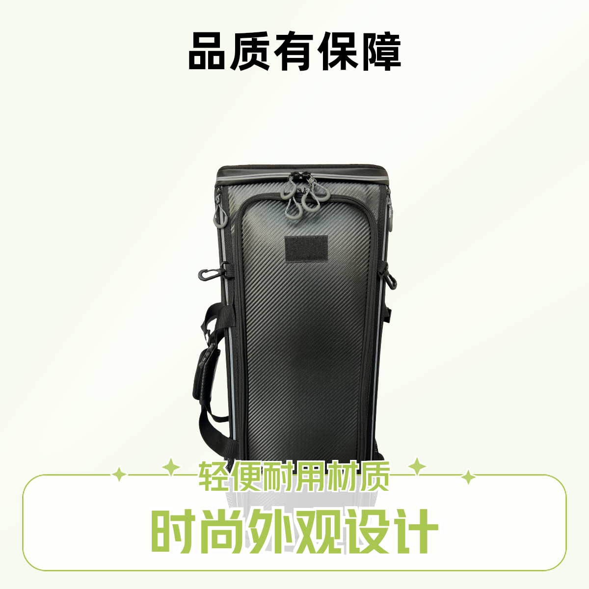 加厚防水多功能钓鱼椅双肩背包可手提升级大容量PU桶包