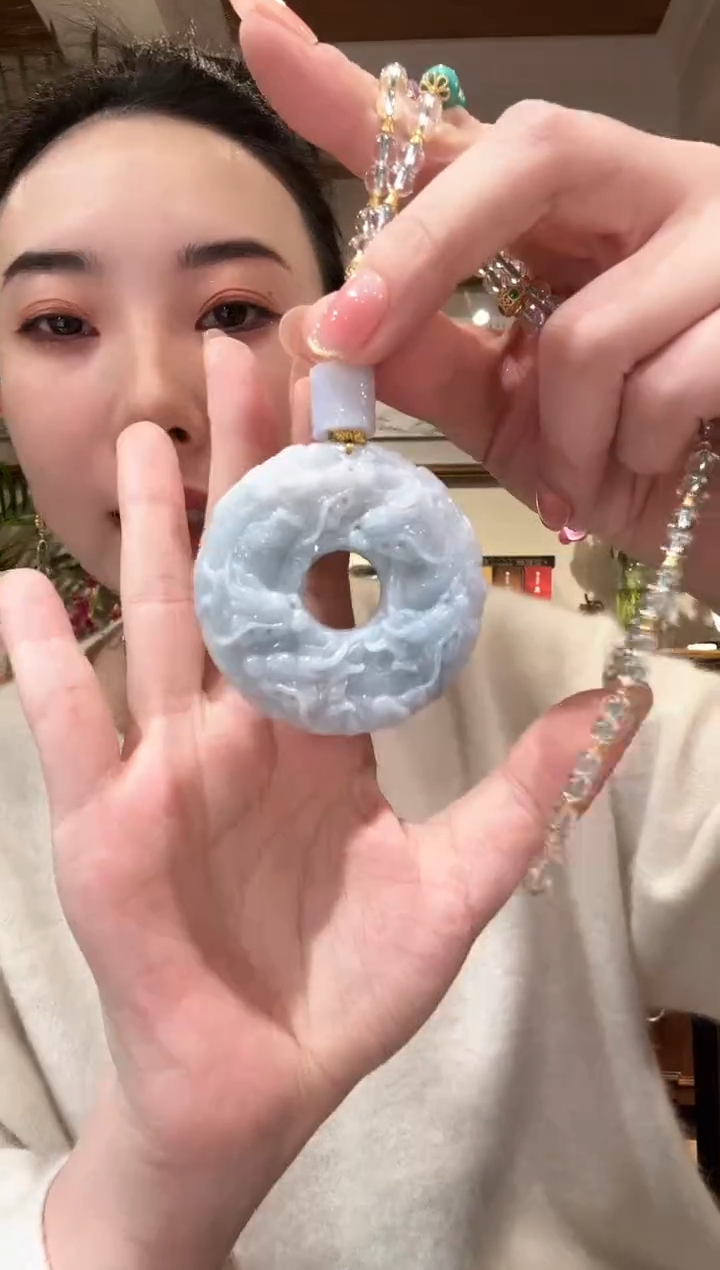 【闪购商品】翡翠颈饰未镶嵌国风