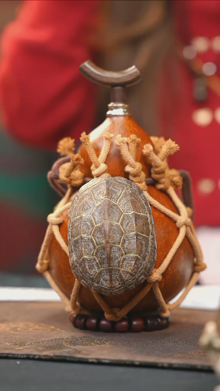 【闪购商品】WD160大漆酒葫芦不包手串及旋转底座