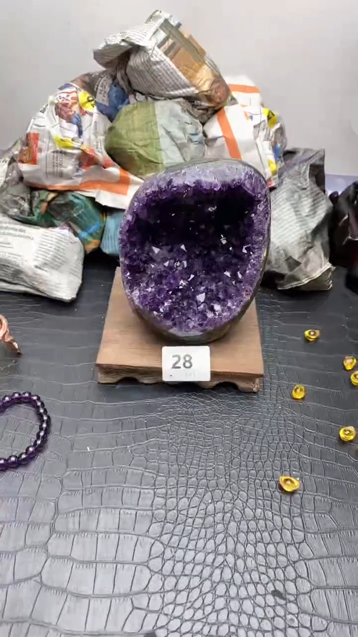 【闪购商品】紫晶1未镶嵌紫晶摆件28