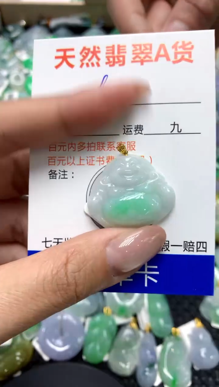 【闪购商品】翡翠颈饰18K金镶嵌111111111