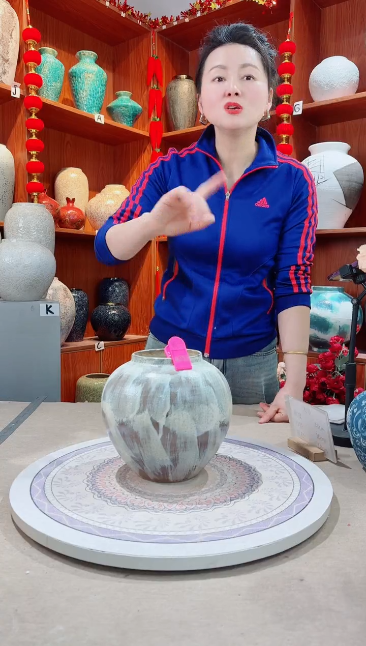 【闪购商品】瓶陶瓷花瓶 无花 微瑕a751  