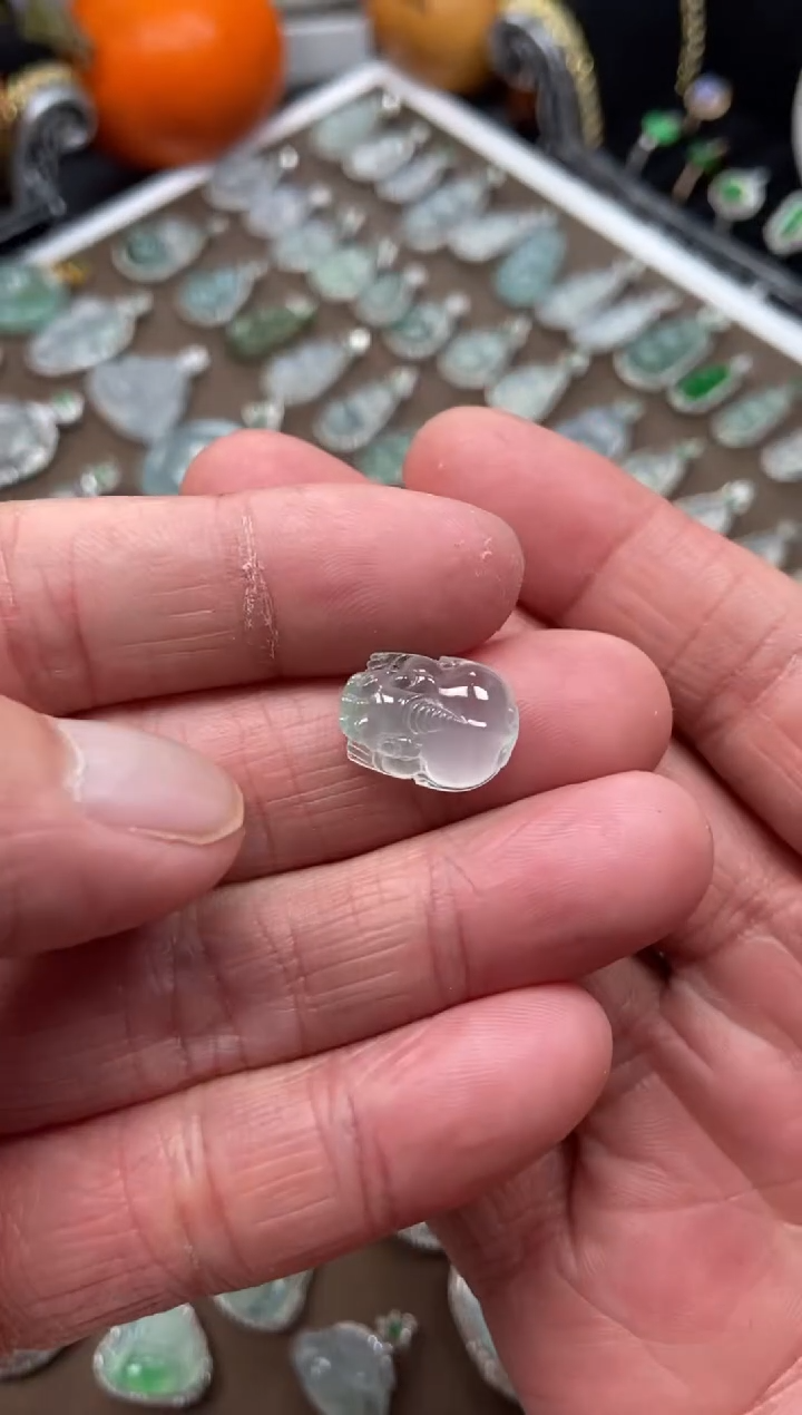 【闪购商品】翡翠吊坠(不含链)未镶嵌貔貅