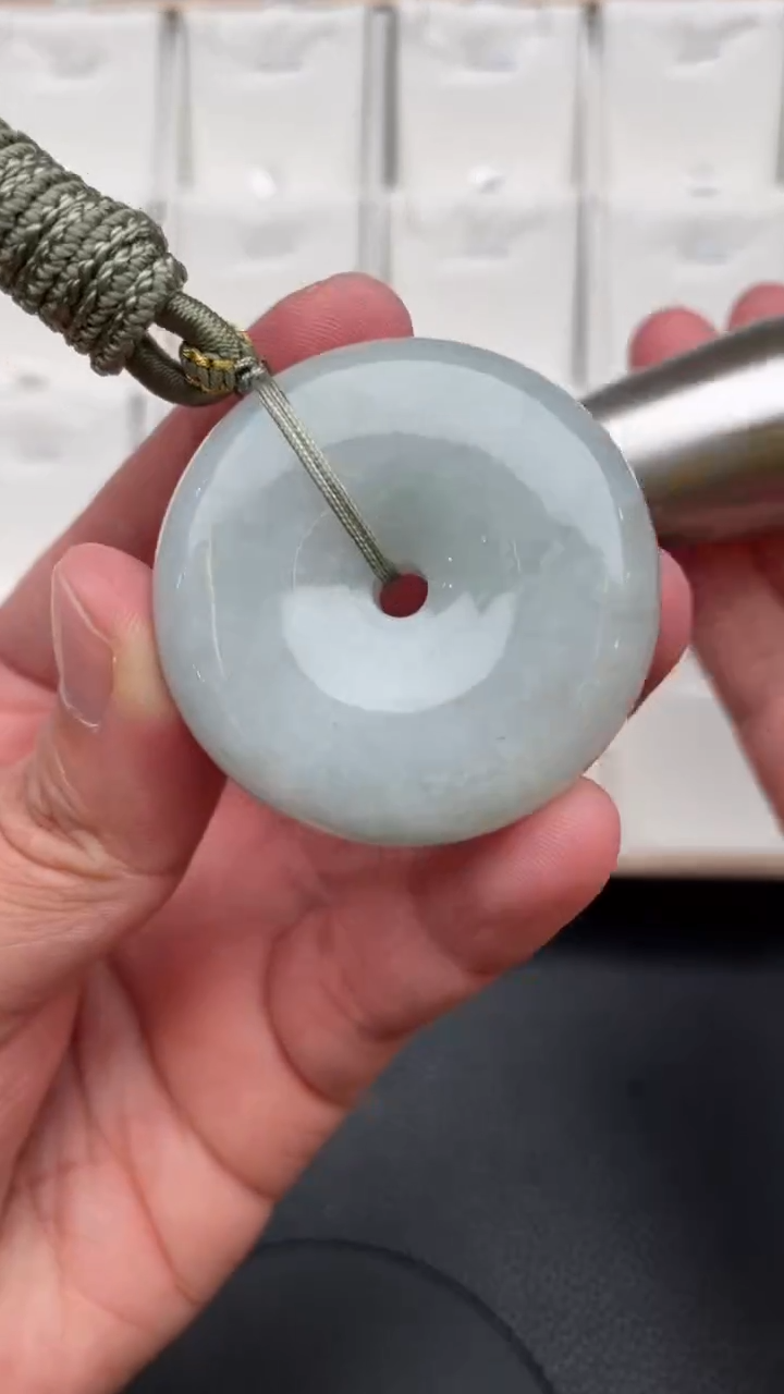 颈饰未镶嵌翡翠天然缅甸翡翠A货87