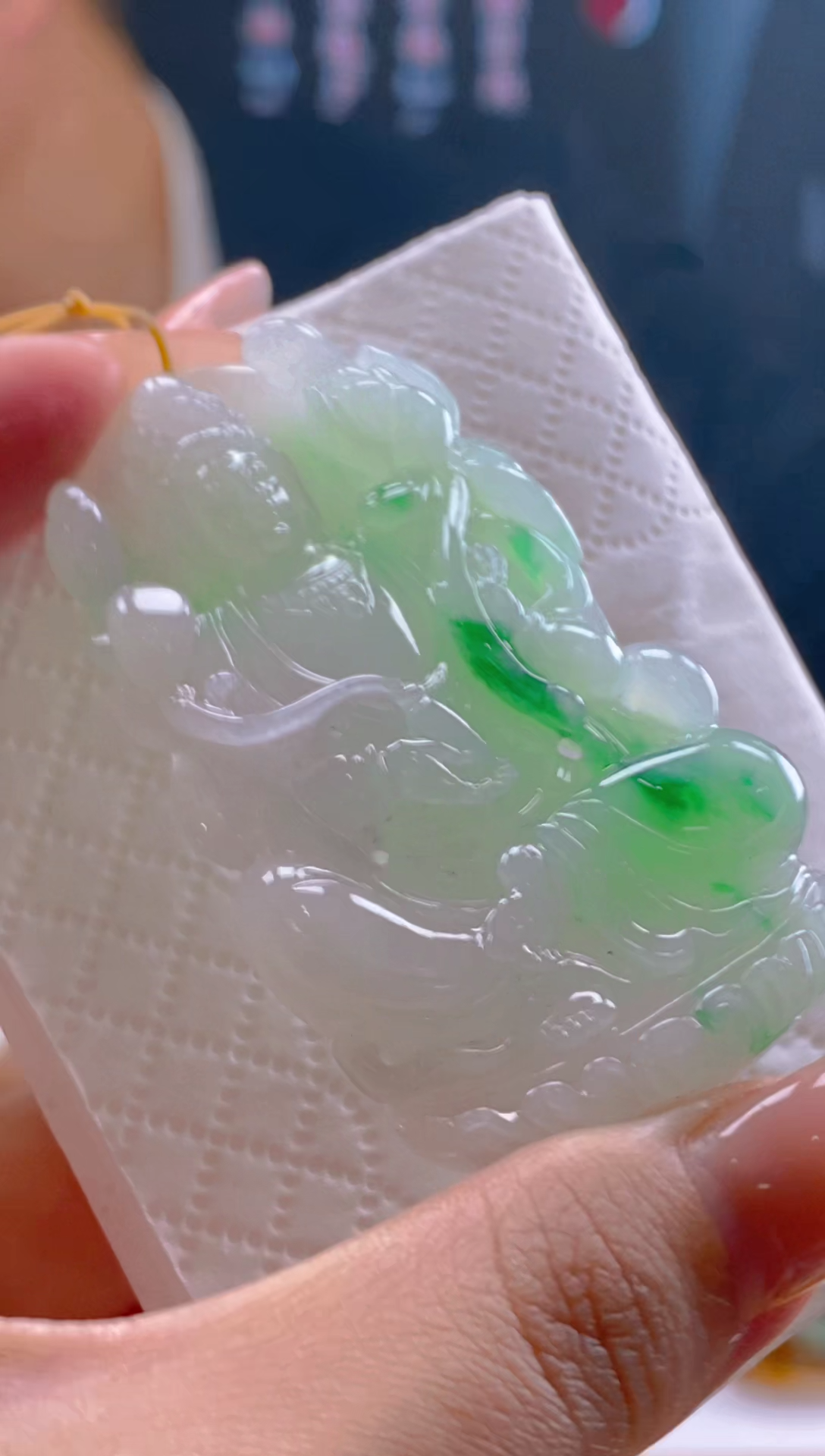 【闪购商品】定制翡翠未镶嵌SW毛货翡翠HM00069