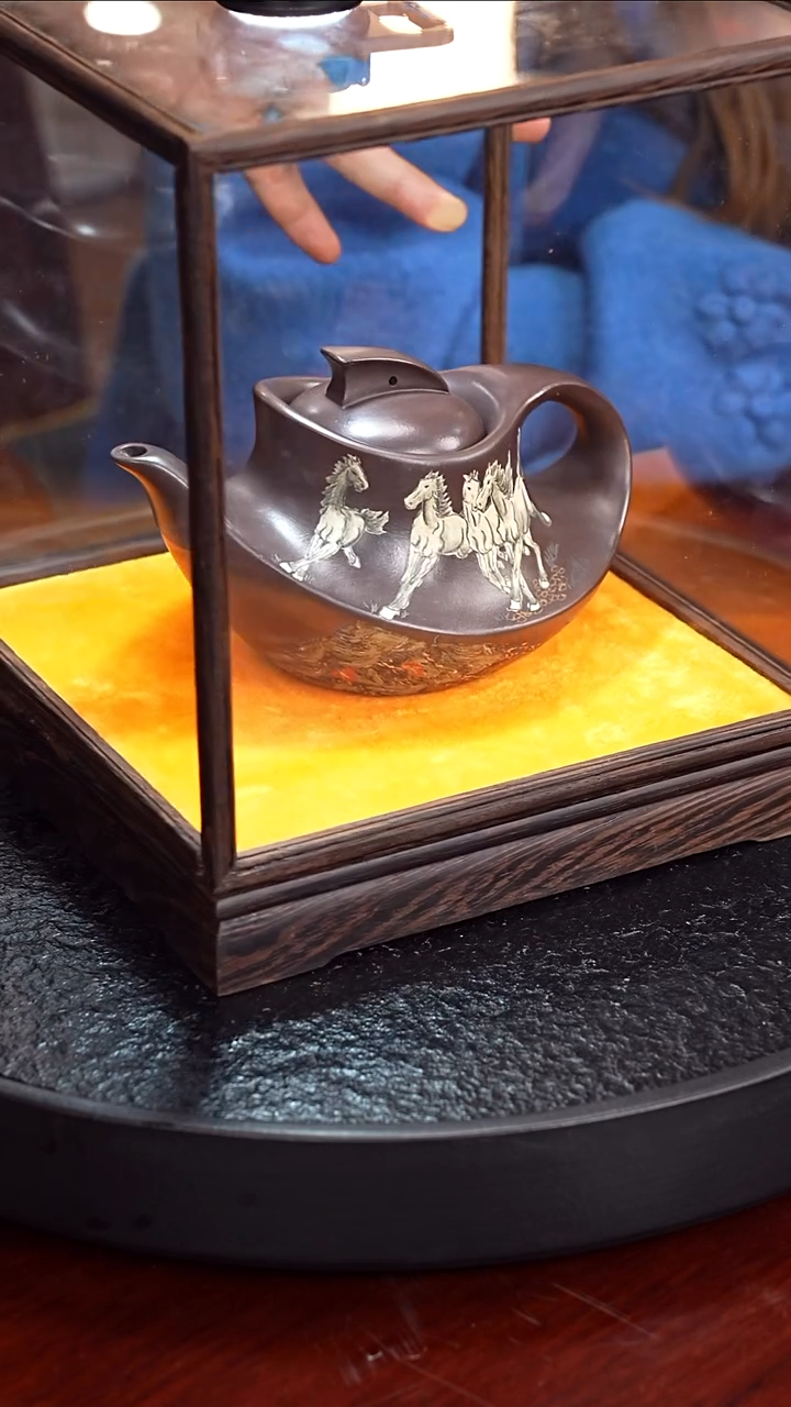 茶壶紫砂齐燕君  一帆风顺70 紫泥  390毫升 徐小阳
