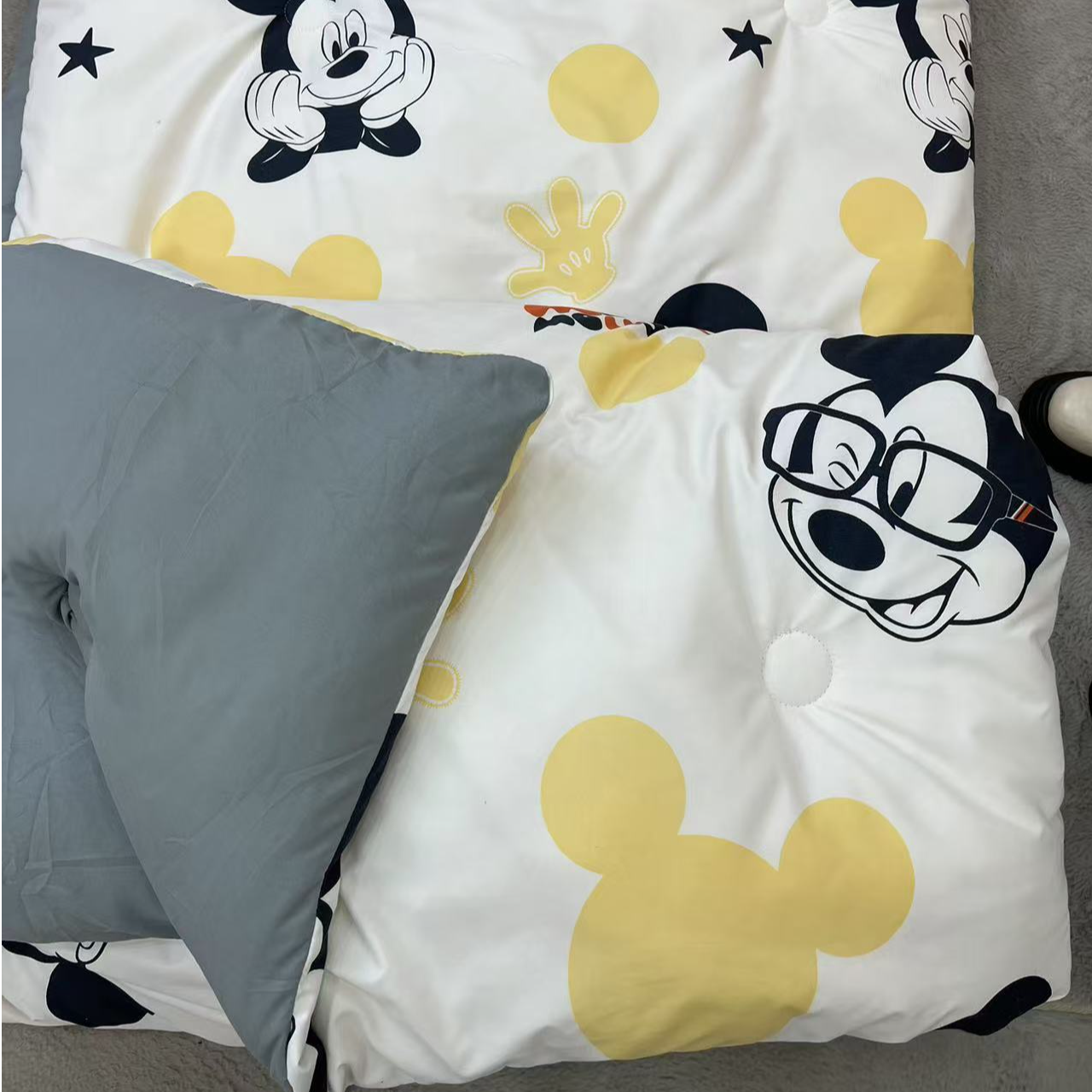 【免费试睡十五天】2M尺寸米奇老鼠夏被可机水洗空调被子被芯W