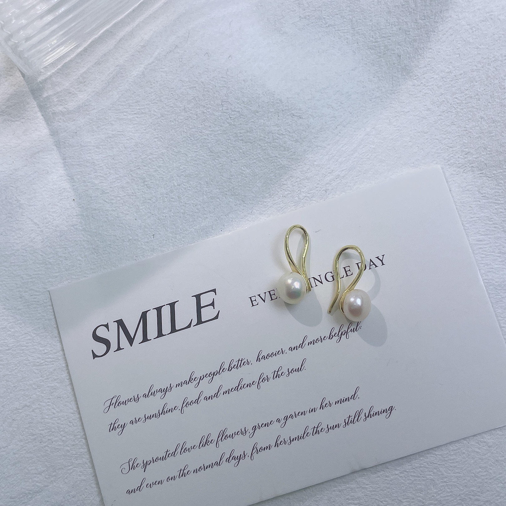 天然淡水珍珠A21#7-8M高跟鞋耳钩气质轻奢百搭