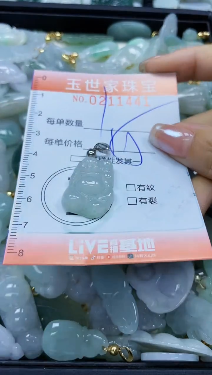 【闪购商品】翡翠颈饰未镶嵌闪购0211441