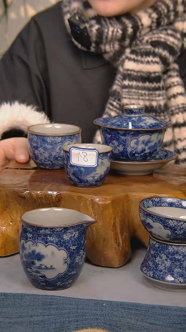 【闪购商品】简装家用款12件套 陶瓷家用茶具系列