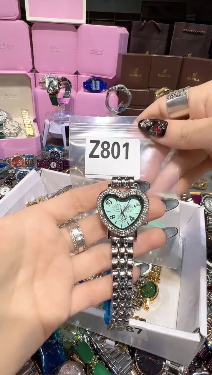 石英机芯不锈钢不锈钢直播定闪专用