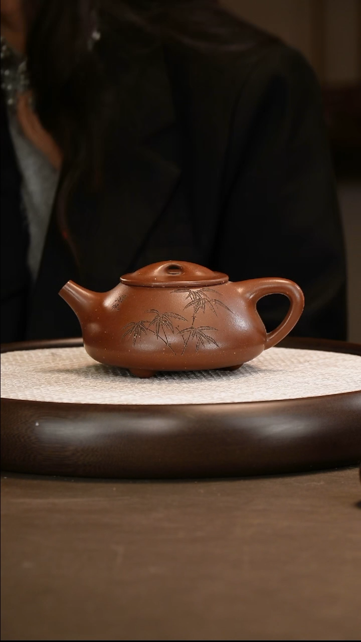 张彩萍 景舟石瓢 紫玉金砂 500c/杯