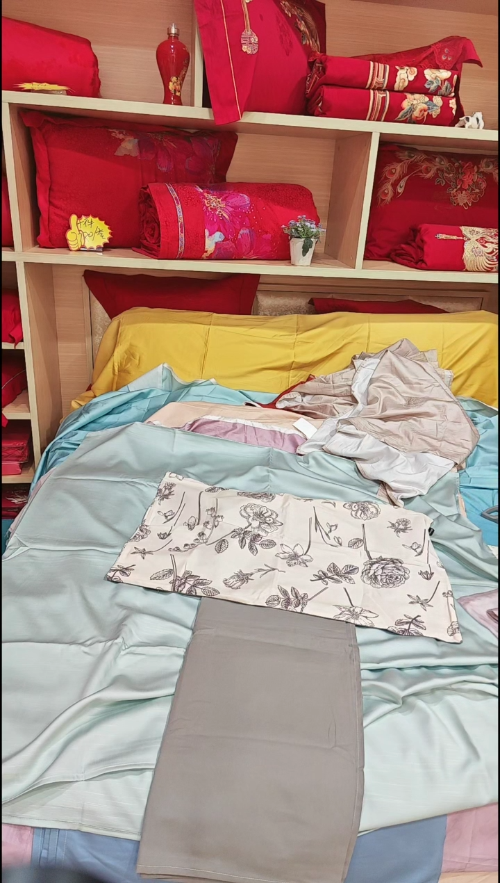 银鼠毛全棉磨毛床单+一对枕套