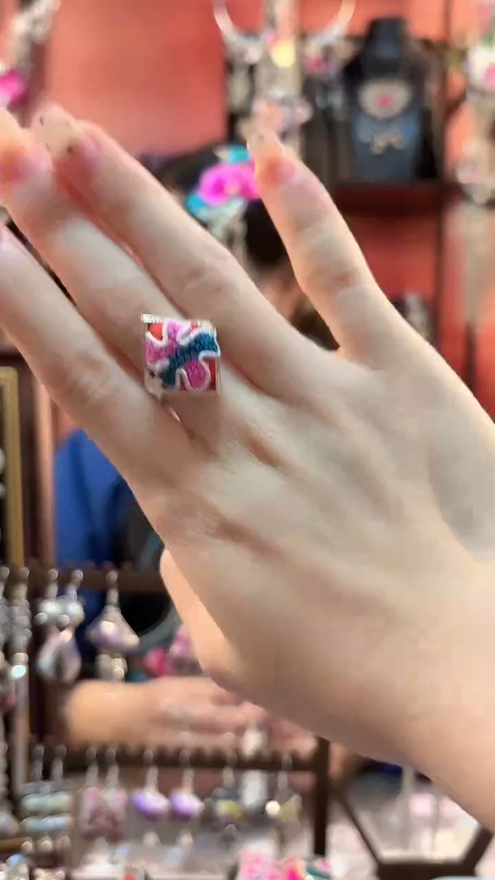 织绣 云织谣民族风精美饰品   34