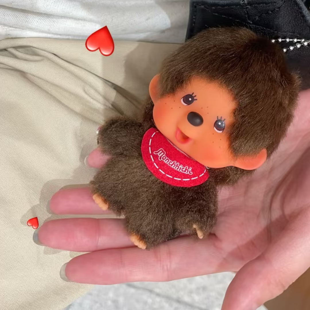 【Lisa同款】Monchhichi 小男孩套装 蒙奇奇 钥匙扣