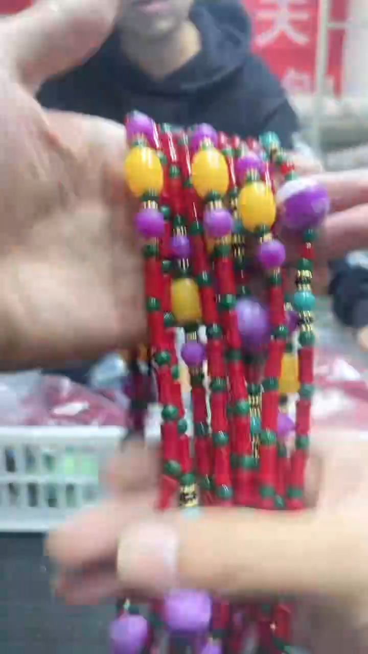 【闪购商品】硅化珊瑚毛衣链未镶嵌精美项链6