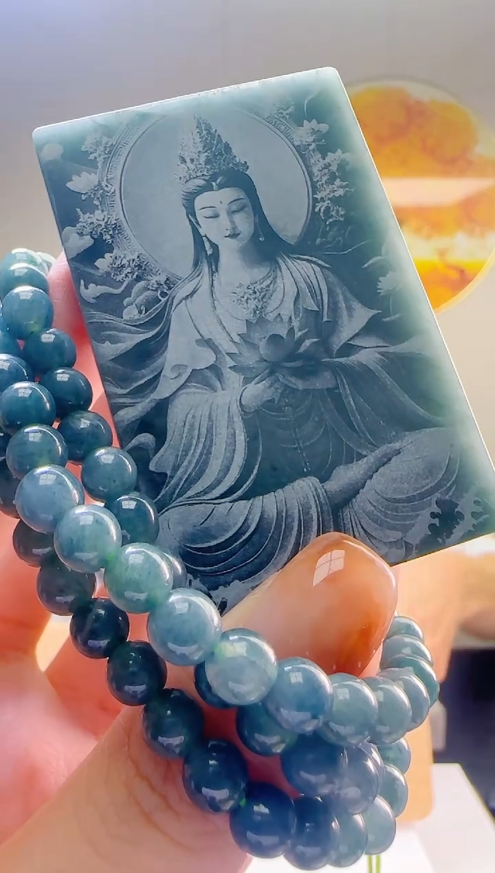 颈饰未镶嵌翡翠多样性随机发其一