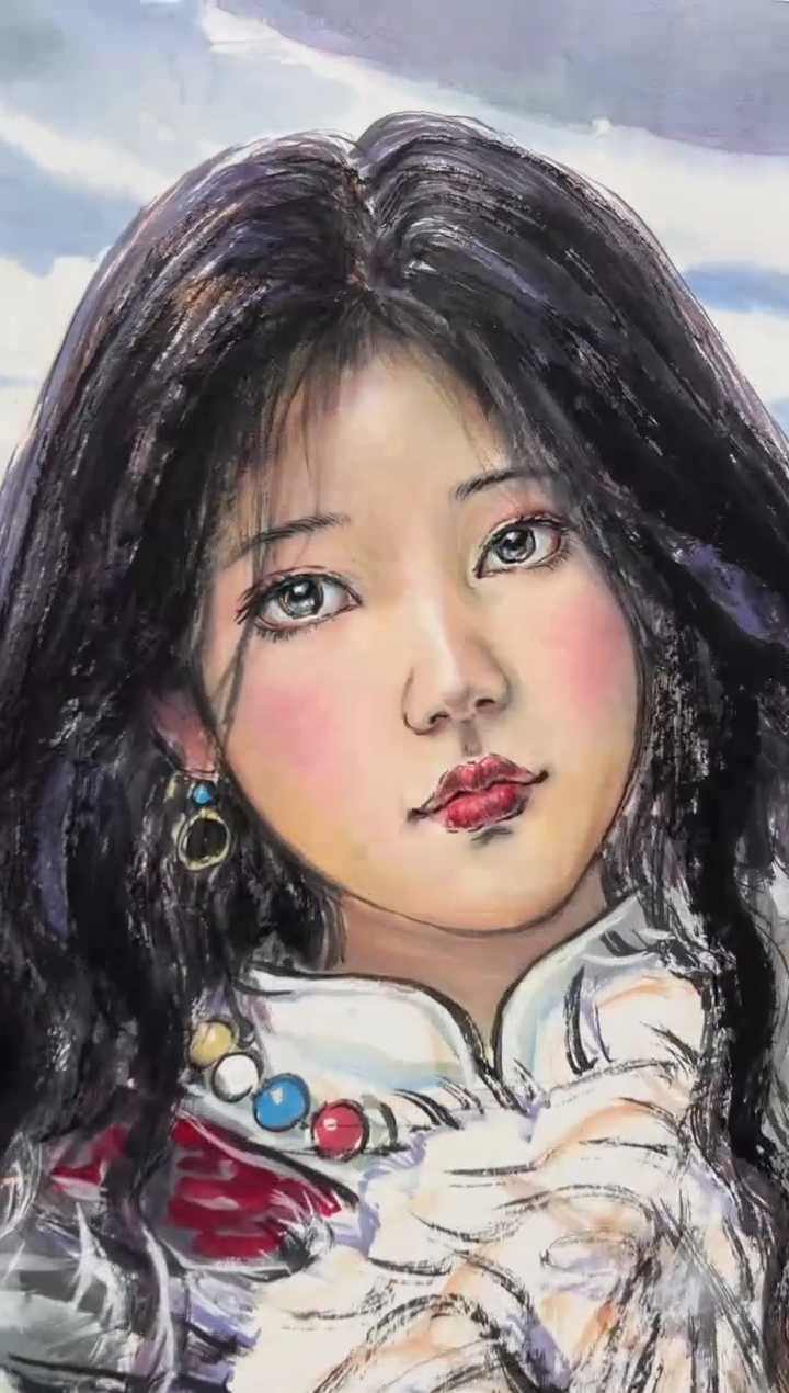 【闪购商品】国画道一老师亲笔绘画作品B170