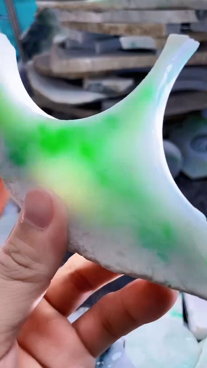 裸石翡翠天然A货翡翠板料