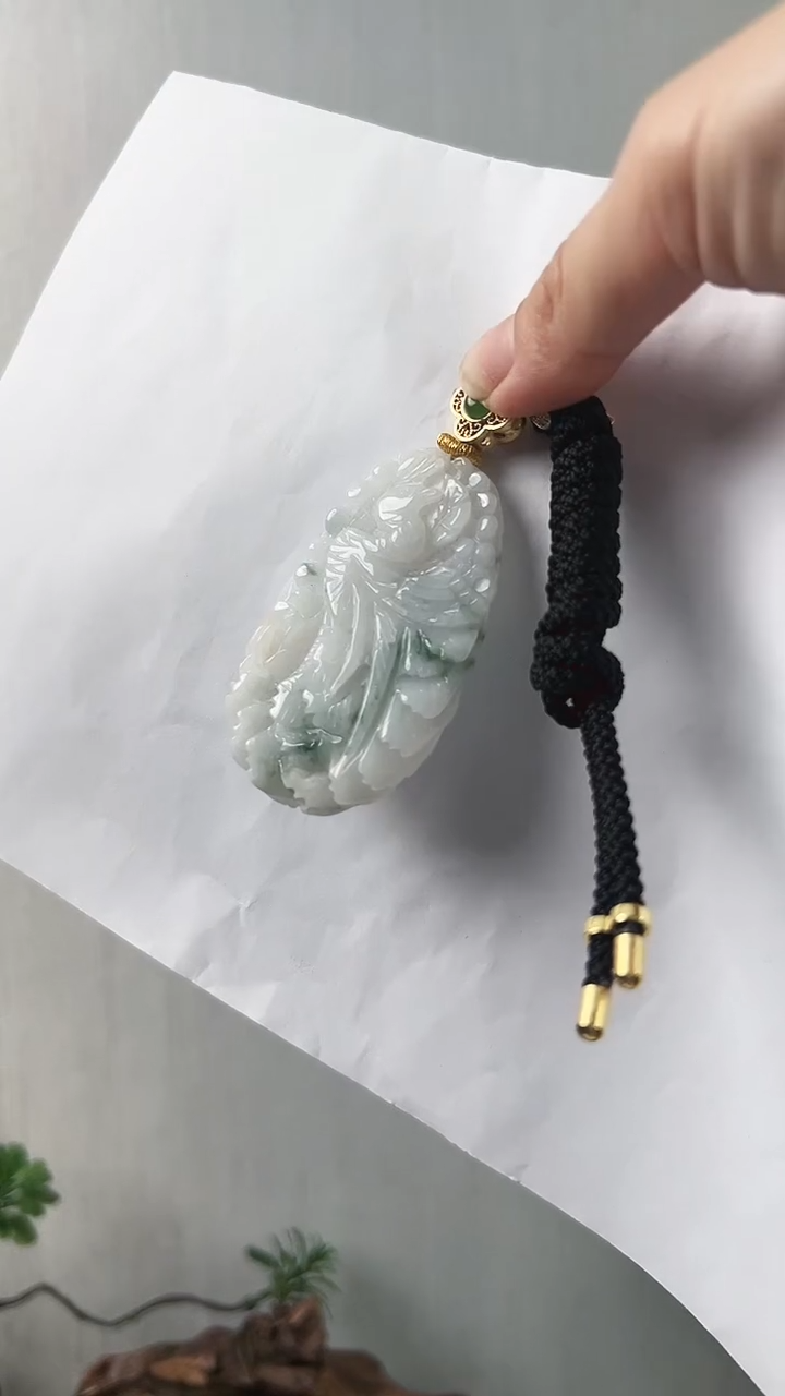 【闪购商品】翡翠颈饰未镶嵌凤凰