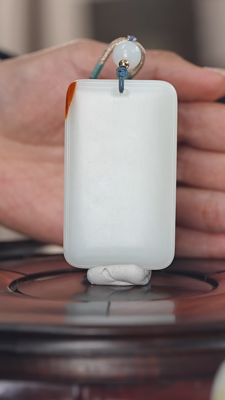 【闪购商品】和田玉挂件未镶嵌无事牌