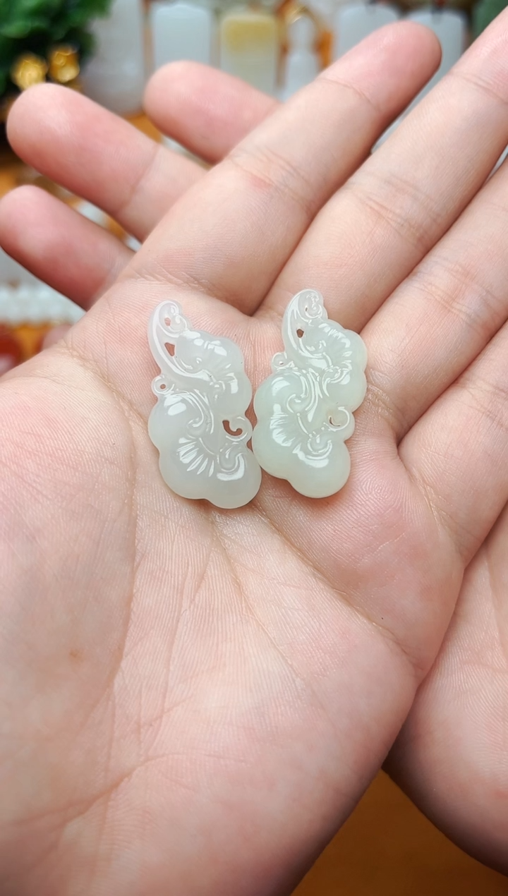 【闪购商品】和田玉颈饰未镶嵌如意多样性拍一发一