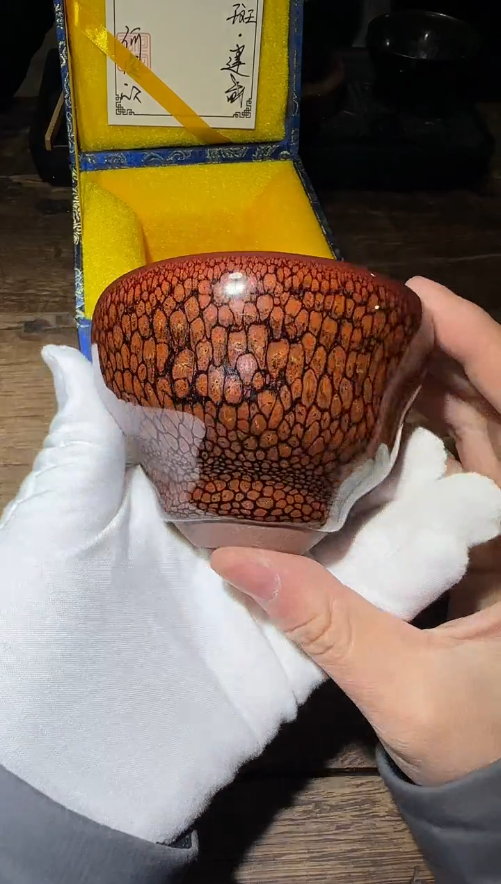 茶盏12 建窑建盏何定欣